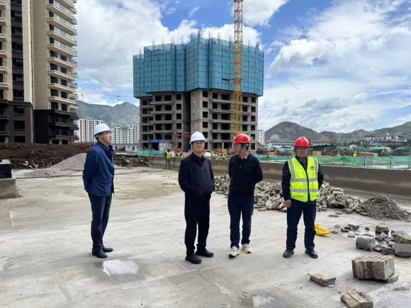 公司檢查組赴麗江交大紫宸橄欖園二期項目開展安全檢查